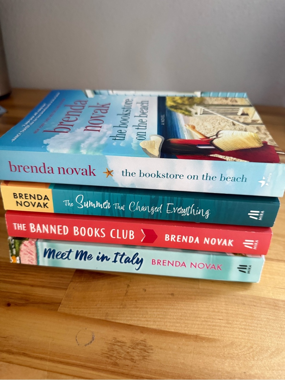 Brenda Novak Paperback Book bundle - 3 autographed